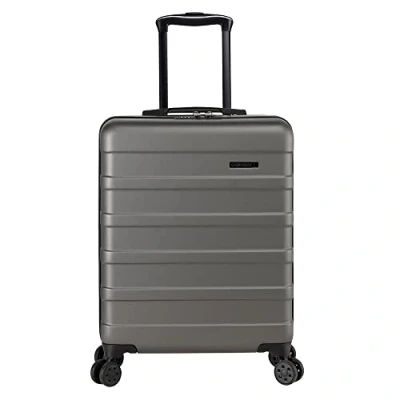 Image of Cabin Max 55x40x20 cm Anode Suitcase, Built in Lock, Lightweight, 8 Wheels, Wet Pocket, Suitable for Ryanair, Easyjet, Jet 2 Paid Carry on (Graphite, 55 x 40 20 cm)