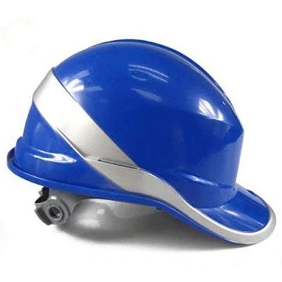 Image of Delta Plus DIAM5 Baseball Shape Safety Cap, Adjustable, Blue