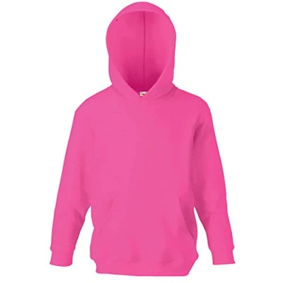 Image of Fruit of the Loom Kids&#039; Hooded Sweatshirt Multicolour M