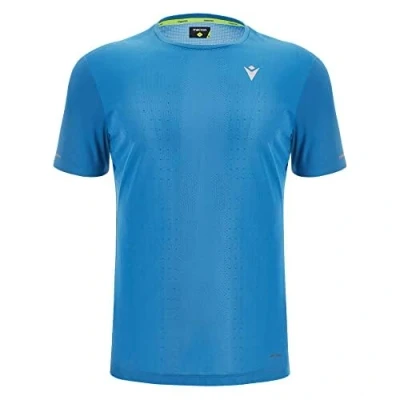 Image of Macron Run Prime Scd Clifton T Shirt Print Paris Blue SS Man Men&#039;s