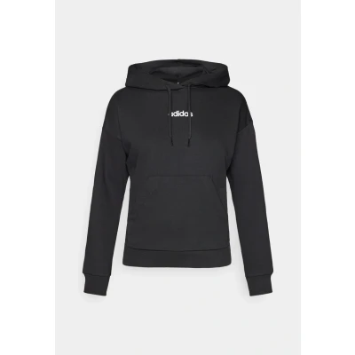 Image of adidas Sportswear Hoodie, Women&#039;s, Size: Small, Black/white