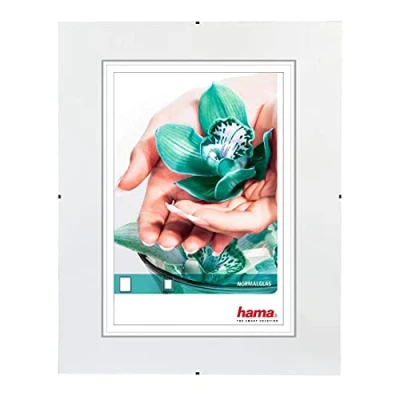 Image of Hama 63002 Clip Fix Frame less Picture 10 x 15 cm, Beige