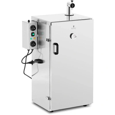 Image of Food Smoker BBQ Meat Stainless Steel Electric 105L 4 Racks