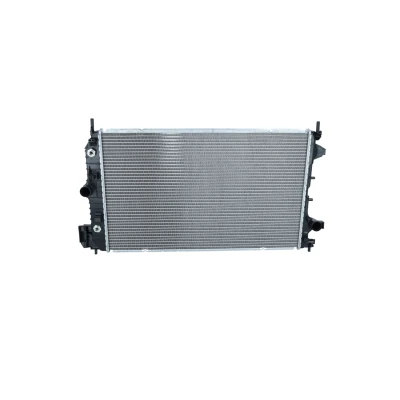 Image of 51770420, 51825587 Engine radiator NRF 58205 Aluminium 650mm 398mm 32mm Brazed cooling fins SAAB: 9 3 Saloon