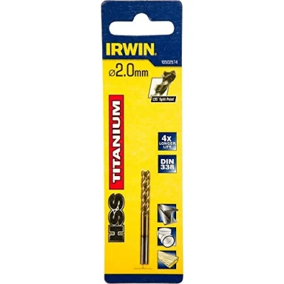 Image of IRWIN IRW10502574 TiN Coated &amp; Cobalt Jobber Drills