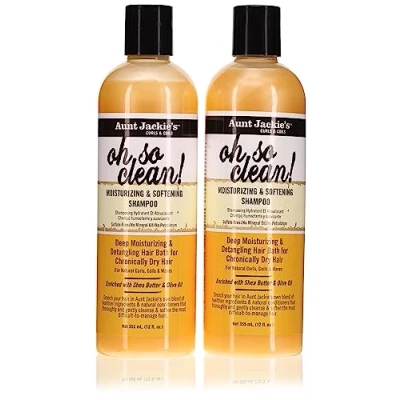 Image of Aunt Jackies Oh So Clean Shampoo 12oz (354ml) (2 Pack)