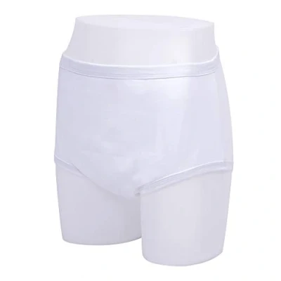 Image of P&amp;S Healthcare X Large White Mens Protective Incontinence Brief