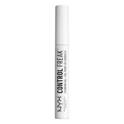 Image of NYX Professional Makeup Control Freak Eyebrow Gel, Clear Brow Setter and Mascara, Tames Brows Sets Colour, Non Sticky Flaking, 10 ml
