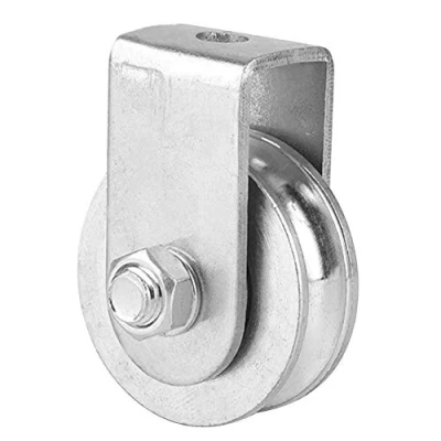 Image of 0.3 Tons Loading Single Pulley Block Swivel Roller Lifting Wheel for Wire Rope (Half Pack acyclic Bearing)