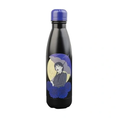 Image of Grupo Erik Wednesday Metal Hot&amp;Cold Bottle 500 ml 17 oz 500ml Water Cool Gifts Hot and Cold Cute
