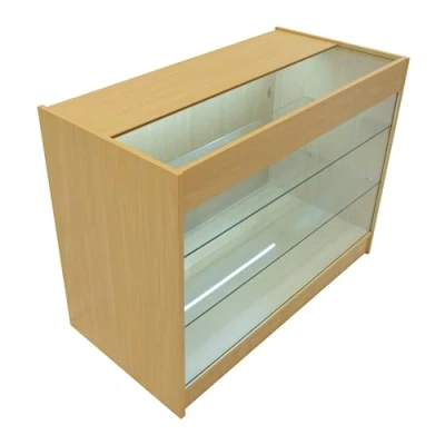 Image of Maple Shop Counter led Light k 1200mm Lockable Sliding Doors 2