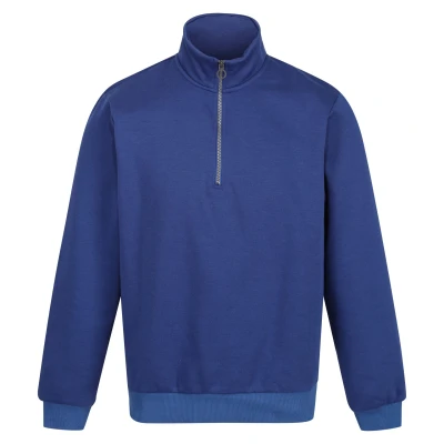 Image of Regatta Mens Pro Quarter Zip Sweatshirt (New Royal) Navy/Blue Size 2XL