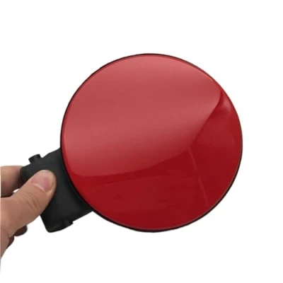 Image of JINFOLI For VW, Polo 2011 2018, Fuel Tank Cover Outer Cap Oil Filler Flap Lid Covers Black White Red Caps (Size : Red)