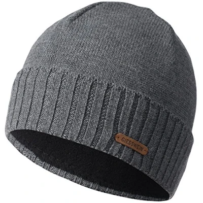 Image of Giesswein Men&#039;s Wildgrat Beanies Kohle Mele, One Size