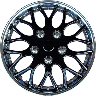 Image of AUTO STYLE Set wheel covers Missouri 16 inch chrome/black
