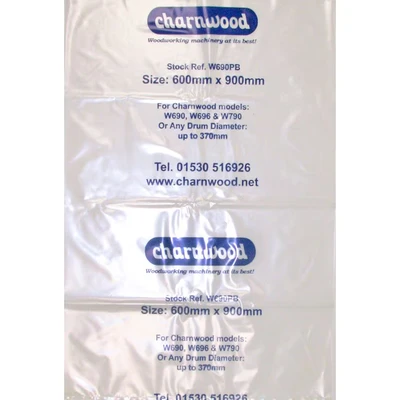 Image of Charnwood W690PB Dust Extractor Collection Bags, Size 24&#039;&#039;x 36&#039;&#039;,Pk 10