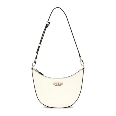 Image of Guess Fedana MINI TOP ZIP BAG Handbag, Women&#039;s, Size: One Size, Off white