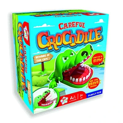Image of Kids Play Careful Crocodile Beware the Croc Family Fun Game 2 4 Players Age 3+