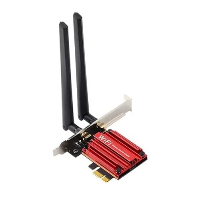 Image of New 5.8 Gbps Wi Fi 7 Bluetooth 5.4 PCI E WiFi Adapter Intel BE200 Card 2.4/5/ 6 GHz 802.11be for Windows 11 PC Desktop
