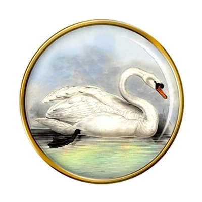 Image of Mute Swan Pin Badge