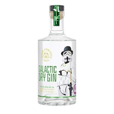 Image of Stormtrooper Galactic Dry Gin Premium London by Blue Tree Gifts