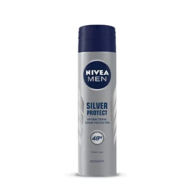 Image of NIVEA MEN Silver Protect Antibacterial Deodorant Spray 150ml