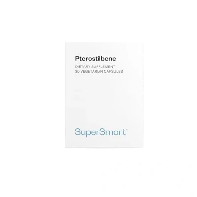 Image of Supersmart Pterostilbene 100 mg Per Day More Powerful Than Resveratrol Supplement Anti Aging &amp; Antioxidant Metabolic Booster Non GMO Gluten Free 30 Vegetarian Capsules