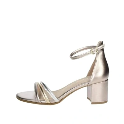 Image of MARCO TOZZI Women&#039; 2 28300 20 Sandal, Rose Met Comb, 3.5 UK