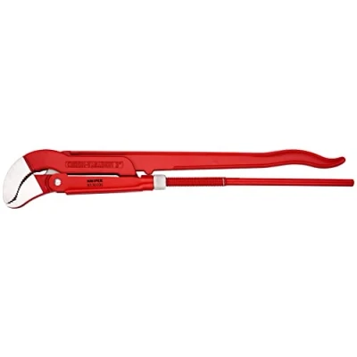 Image of Knipex Pipe Wrench S Type red powder coated 680 mm 83 30 030