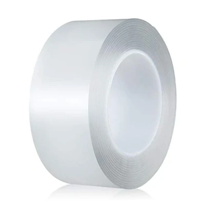 Image of Geoyien Clear Car Protection Film, Door Sill Protectors for Cars Self Adhesive Paint Film Scratch Tape Edge Most Cars, 5cm x 10m