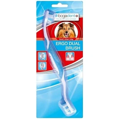 Image of Bogar AG Bogadent Ergo Dual Brush for Dogs