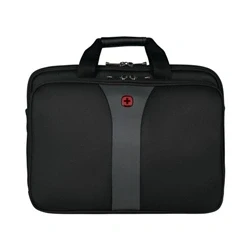 Image of Wenger Legacy 17&quot; Laptop Case Triple Gusset 420x210x320mm Black/Grey
