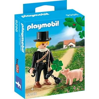 Image of PLAYMOBIL 9296 Chimney Sweep with Lucky Pigs