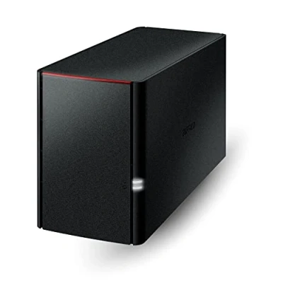 Image of BUFFALO LinkStation 220 4TB 2 Bay NAS Network Attached Storage with HDD Hard Drives Included That Works as Home Cloud or Device for