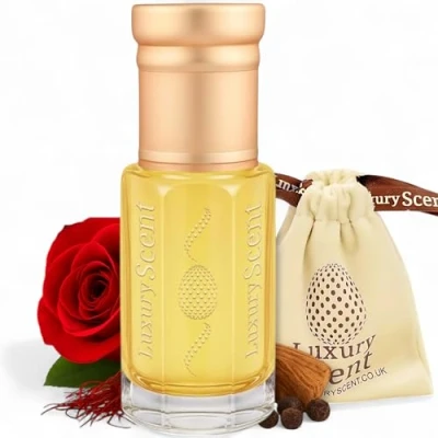 Image of ROSE OUD Perfume Oil 6ML Roll on Bottle by Luxury Scent Premium quality Attar Fragrance Last long Time
