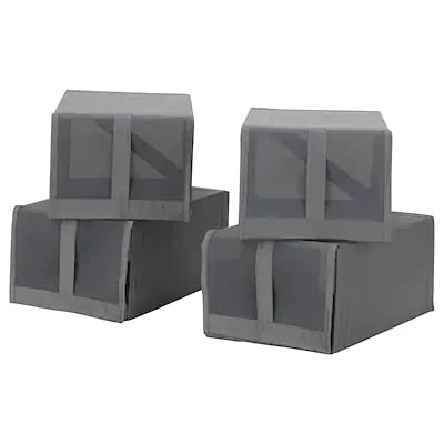 Image of SKUBB Shoe box, dark grey22x34x16 cm + FREE FINCHLEY REFILL PEN (1)
