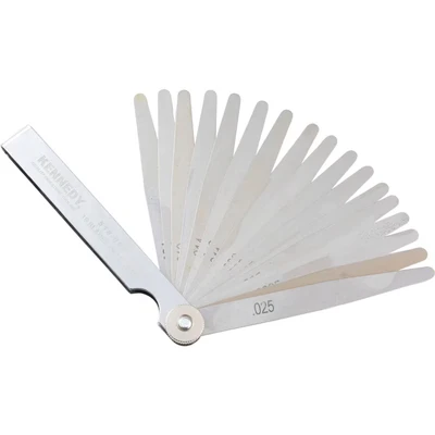 Image of Kennedy 4&quot; 18 Blade Imperial Feeler Gauge