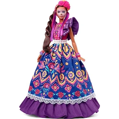 Image of Barbie Signature Day of the Dead Collectible Doll Toy (Mattel HBY09)