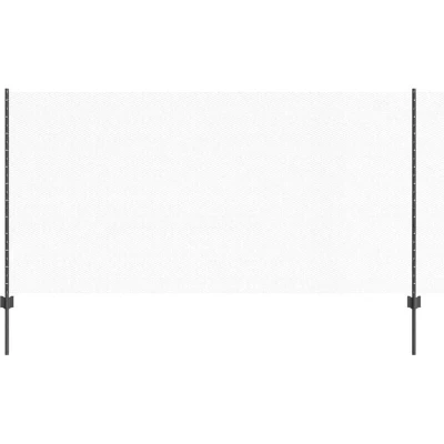 Image of vidaXL Fence Posts 22 pcs U Channel Grey 120 cm Steel