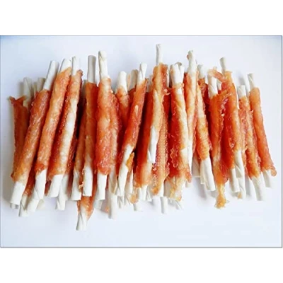 Image of Premium Dog Treats Whole Range of Chews/Treats for Dogs (Chicken Rawhide Sticks)
