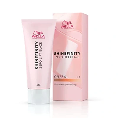 Image of Wella Professional Shinefinity 09/36 60 ml Cream, Ammonia Free, Shade Vanilla Glaze