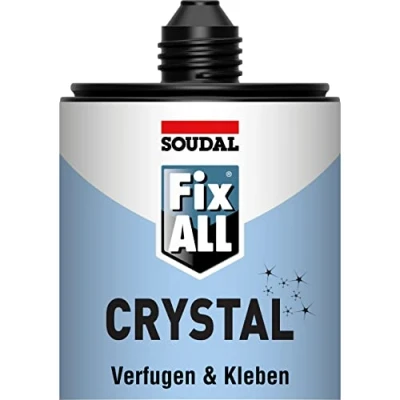 Image of Soudal Fix All Crystal Strong Clear Adhesive