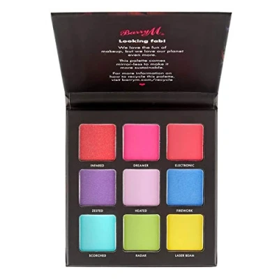 Image of Barry M Cosmetics Neon Brights Eyeshadow Palette