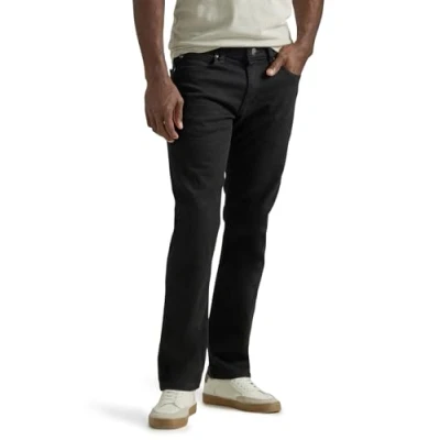 Image of Lee Men&#039;s Legendary Slim Straight Leg Jean, Overdye Black, 30W x 30L