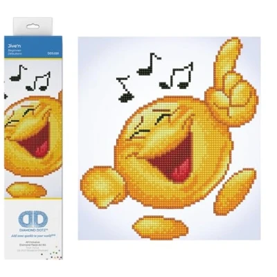 Image of DIAMOND DOTZ Painting, Beginner Kit, Jive&#039;n, 23 x 26cm