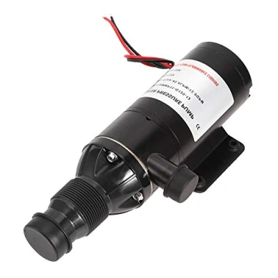 Image of Reminnbor Macerator Pump, 12V 45LPM/12GPM, Self Priming, Low Noise, Rubber and Copper, For Marine Boat RV Toilet Agricultural