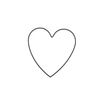 Image of Glorex 6 1294 405 Metal Heart Frame for Crafts Approx. 15 cm Coated in Black Ideal Dream Catchers, Macrame, Wall Decoration and Floristry