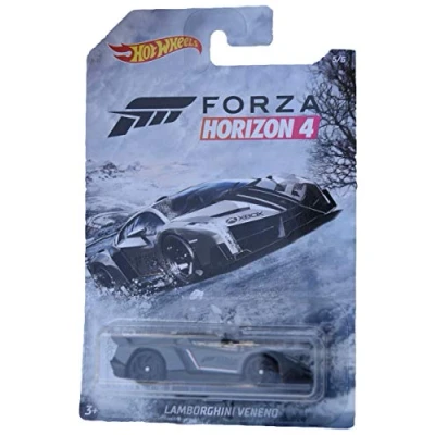 Image of Hot Wheels Forza Horizon 4 Lamborghini Veneno 5/6, Gray