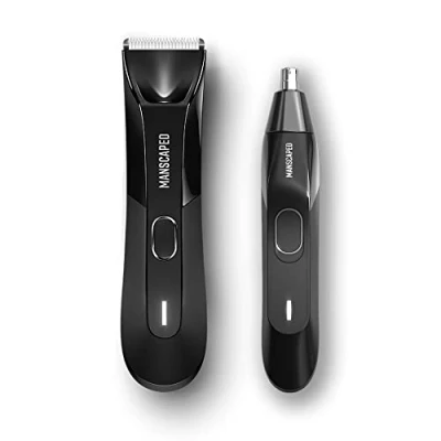 Image of MANSCAPED® The Perfect Duo 4.0 Contains Lawn Mower® Waterproof Electric Groin Hair Trimmer and Weed Whacker® 2.0 Nose &amp; Ear