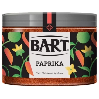 Image of BART Paprika Powder Large Jar Sweet &amp; Fruity Flavour, Ideal for Chicken Seasoning Spice Rack Essentials (1x250g Jar)